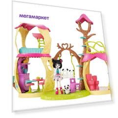 Игровой набор Enchantimals Лесной замок - Панда парк