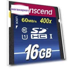 Карта памяти Transcend SDHC Premium TS16GSDU1 16GB