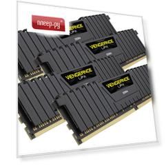 Модуль памяти Corsair Vengeance LPX DDR4 DIMM 2133MHz PC4-17000 CL15 - 32Gb KIT (4x8Gb) CMK32GX4M4A2133C15