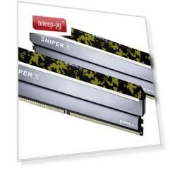 Модуль памяти G.Skill Sniper X DDR4 DIMM 2400MHz PC4-19200 CL17 - 32Gb KIT (2x16Gb) F4-2400C17D-32GSXK