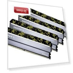 Модуль памяти G.Skill Sniper X DDR4 DIMM 2400MHz PC4-19200 CL17 - 32Gb KIT (4x8Gb) F4-2400C17Q-32GSXK