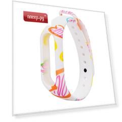 Aксессуар Ремешок Activ for Xiaomi Mi Band 2 Silicone принт 18 90339