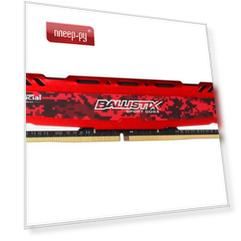 Модуль памяти Crucial DDR4 DIMM 2400MHz PC4-19200 CL16 - 8Gb BLS8G4D240FSE / BLS8G4D240FSEK