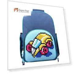 Рюкзак пиксельный на роликах Upixel WY-A024 Super Class Rolling Backpack Синий