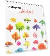 Скетчпад "Деревья" (60 листов, А6, гребень) (47270)