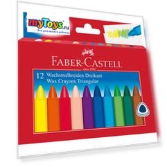 Восковые мелки Faber-Castell, 12 цветов