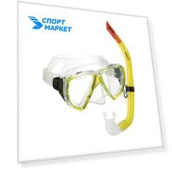 Набор Для Плавания (Маска И Трубка) Mares Wind, Цвет Прозрачный /желтый, Детская