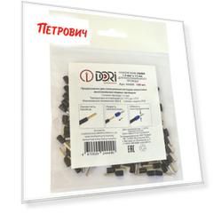 Наконечник штыревой втулочный изолированный DORI НШВИ 12 мм x 1,5 кв. мм (100 шт.)