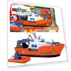 Спасательное судно Dickie Toys, 40 см, свет звук