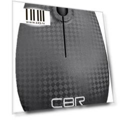 CBR CM 499 Carbon, Мышь беспроводная, оптическая, 2,4 ГГц, 1200 dpi, 3 кнопки и колесо прокрутки, ABS-пластик, поверхность "под карбон", выключатель питания