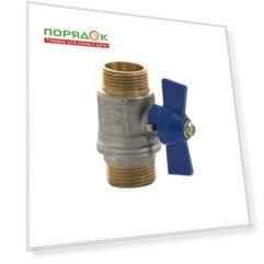Шаровой кран 3/4", ш-ш, ручка-бабочка