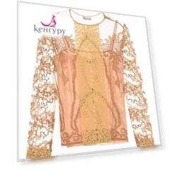 Блузка с кружевной отделкой Red Valentino