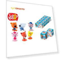 Карамель на палочке с игрушкой Lolly Box 11г мульт герои конфитрейд