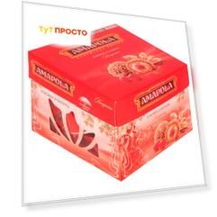 Конфеты Amapola 100г клюква и ваниль