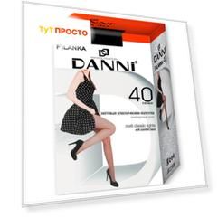 Колготки Danni филанка 40ден черный р.3