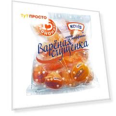 Мини-маффины Kovis 470г с начинкой вареная сгущенка Раменский КК