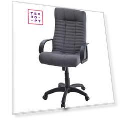 Кресло Фабрикант Атлант PL-1 ткань Joy graphit PL 680