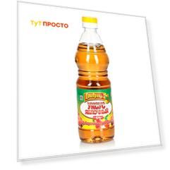 Уксус яблочный Приправка 6% 0,5л