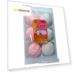 Зефир бело-розовый 270г