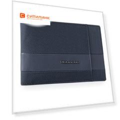 Кошелек мужской Piquadro Tokyo PU1392S107/BLU синий натур.кожа