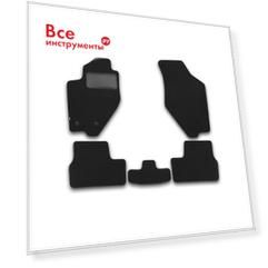 Коврики в салон klever premium datsun on-do 2014-/mi-do 2015-, 5 штук kvr03940122110kh