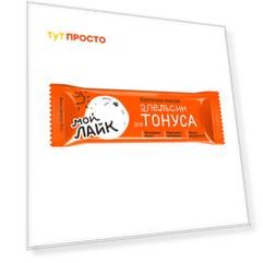 Батончик Леовит апельсин 25г для тонуса