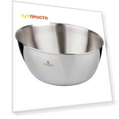 Миска 6л Agness профессионал высококачественная нержавеющая сталь 936-315