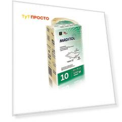 Простыни гигиенические Maditol 10шт 60*90см