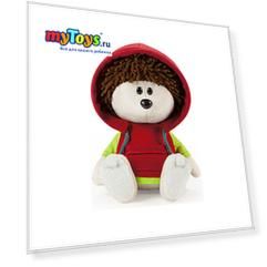 Мягкая игрушка Budi Basa Ёжик  Игоша в красной толстовке, 15 см