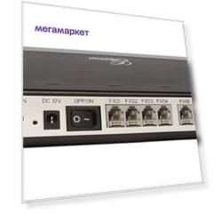 Шлюз VoIP Grandstream GXW4108 8xFXO 2xEthernet 10/100Мб/с