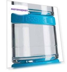 Таблетница BlenderBottle GoStak Starter 4 кам. синий