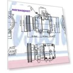 Компрессор кондиционера Nissens 89265