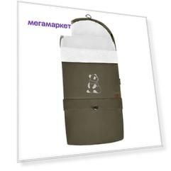 Конверт зимний меховой Nuovita Alaska Bianco (Khaki/Хаки)