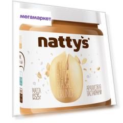 Паста Nattys Crunchy & Sea salt арахисовая хрустящая 525 г