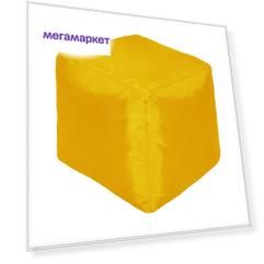 Бескаркасный пуф-куб Pazitif БМО9 one size, оксфорд, Желтый