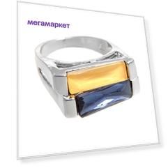 Кольцо женское Asavi Jewel R901102 серебристое