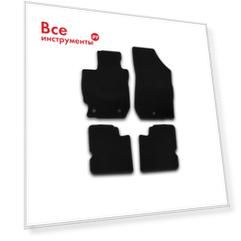 Klever коврики в салон econom nissan almera акпп 2012-, сед., 4 шт. kvr01364001200k