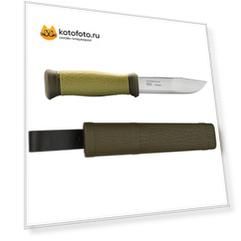 Нож Morakniv Outdoor 2000 Green - длина лезвия 109мм