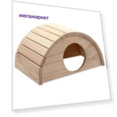 Домик для морских свинок Small Animals дерево 15.5х20х31см