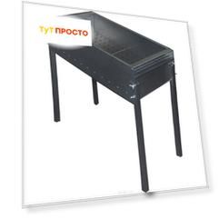 Мангал BoyScout титан 70*32*76см стационарный 61241