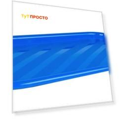 Поднос 39*27см спарк пласт прямоугольный пластик