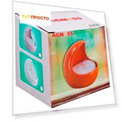 Подставка под губку Agness 10*8,5*9,5см зеленая 490-352