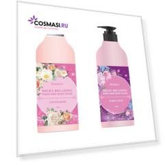гель для душа deoproce milky relaxing body wash