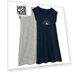 Комплект из 2 рубашек ночных LA REDOUTE COLLECTIONS