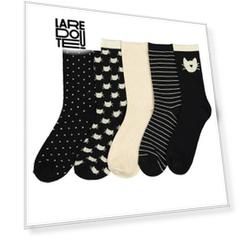 Комплект из 5 пар носков LaRedoute