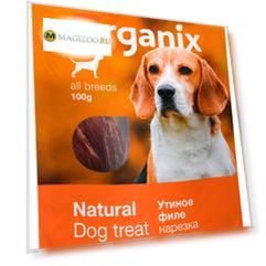 Лакомство Organix для взрослых собак всех пород нарезка утиного филе (100 гр)