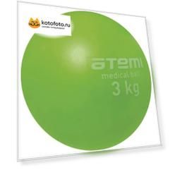 Медбол Atemi, ATB03, 3 кг