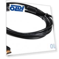 Кабель HDMI 3м BURO HDMI-19M/19M-3M-MG круглый черный