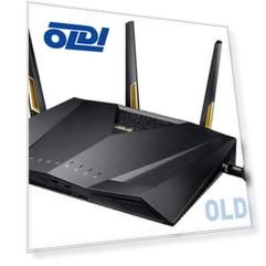 Беспроводной маршрутизатор ASUS RT-AX88U 802.11abgnacadax 5952Mbps 2.4 ГГц 5 ГГц 8xLAN USB черный 90IG04F0-MN3G00