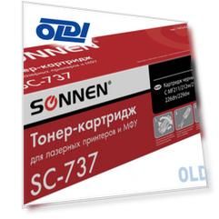 Картридж Sonnen SC-737 2200стр Черный